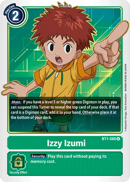 Izzy Izumi (BT1-088) card