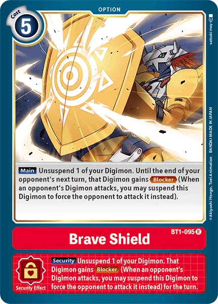 Brave Shield (BT1-095) card