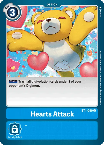 Hearts Attack (BT1-099) card