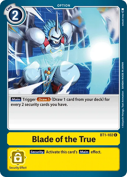 Blade of the True (BT1-102) card