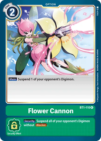 Flower Cannon (BT1-110) card
