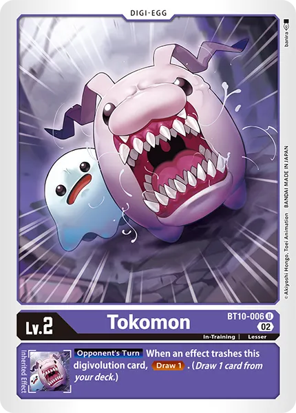 Tokomon (BT10-006) card