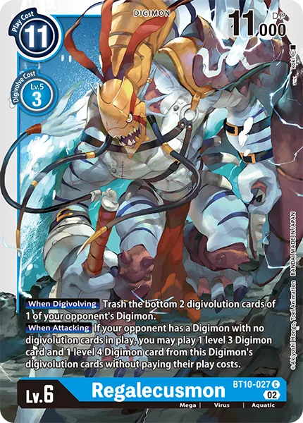 Regalecusmon (BT10-027) card