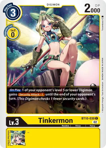 Tinkermon (BT10-030) card