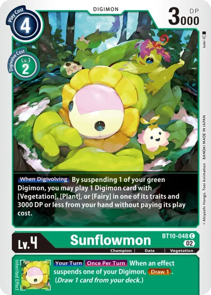 Sunflowmon (BT10-048) card