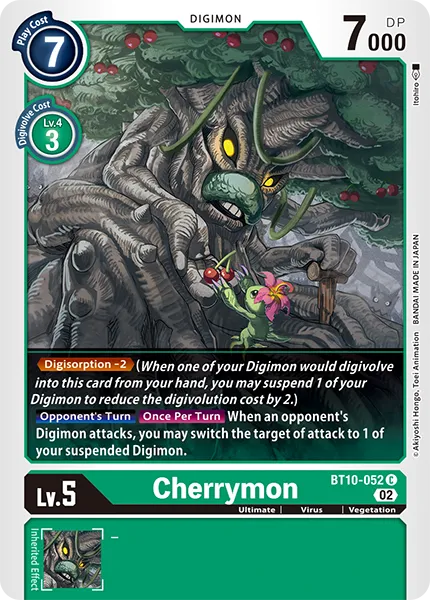 Cherrymon (BT10-052) card