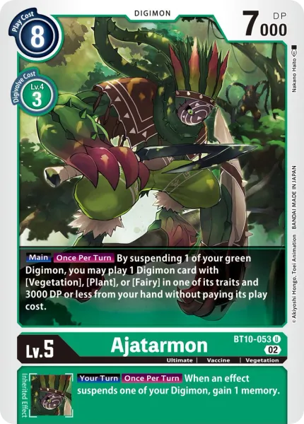 Ajatarmon (BT10-053) card