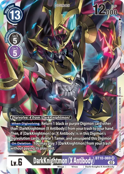 DarkKnightmon (X Antibody) (BT10-069) card