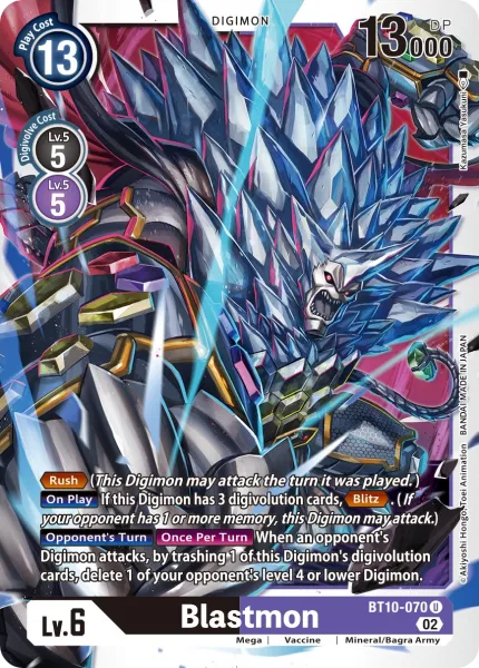 Blastmon (BT10-070) card