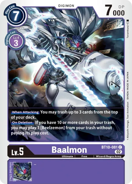 Baalmon (BT10-081) card