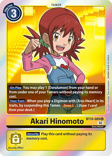 Akari Hinomoto (BT10-089) card