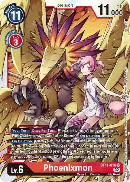 Phoenixmon (BT11-016) card