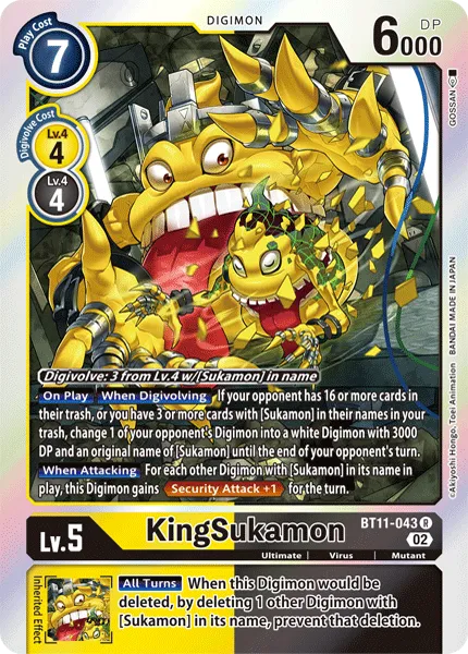KingSukamon (BT11-043) card