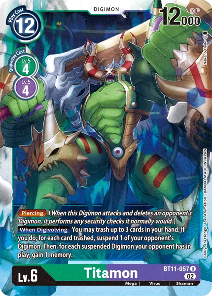 Titamon (BT11-057) card