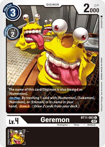 Geremon (BT11-063) card