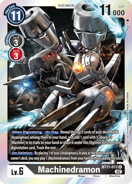 Machinedramon (BT11-072) card