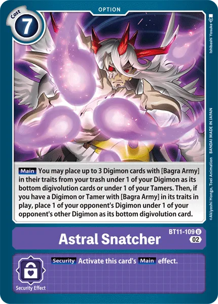 Astral Snatcher (BT11-109) card