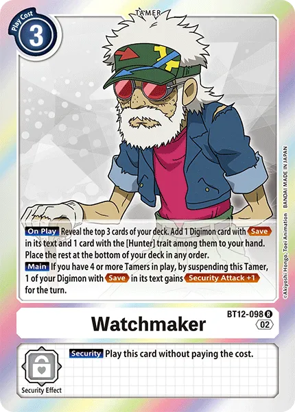 Watchmaker (BT12-098) card
