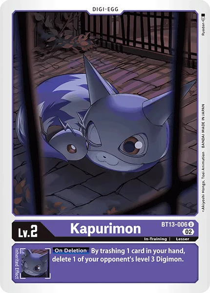 Kapurimon (BT13-006) card