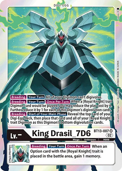 King Drasil_7D6 (BT13-007) card
