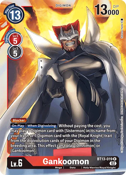 Gankoomon (BT13-019) card