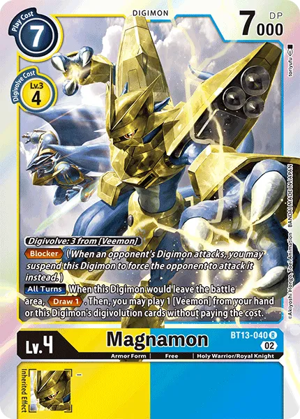 Magnamon (BT13-040) card