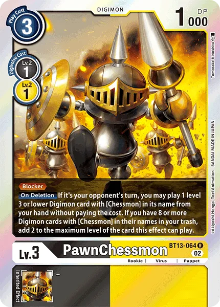 PawnChessmon (BT13-064) card