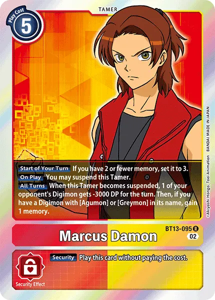 Marcus Damon (BT13-095) card