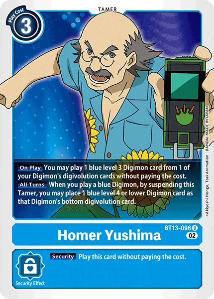 Homer Yushima (BT13-096) card