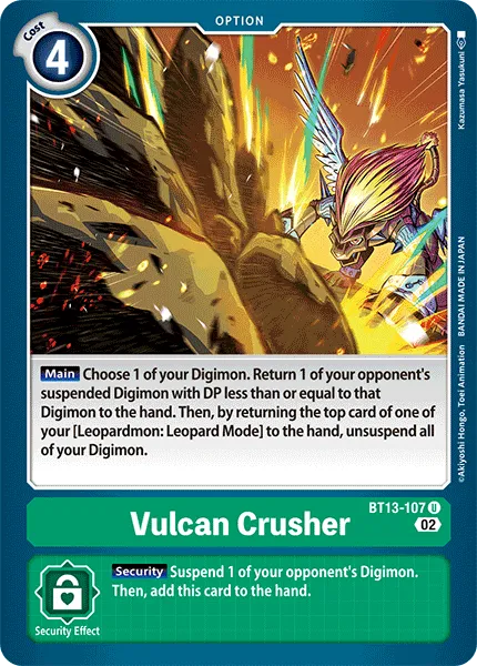 Vulcan Crusher (BT13-107) card