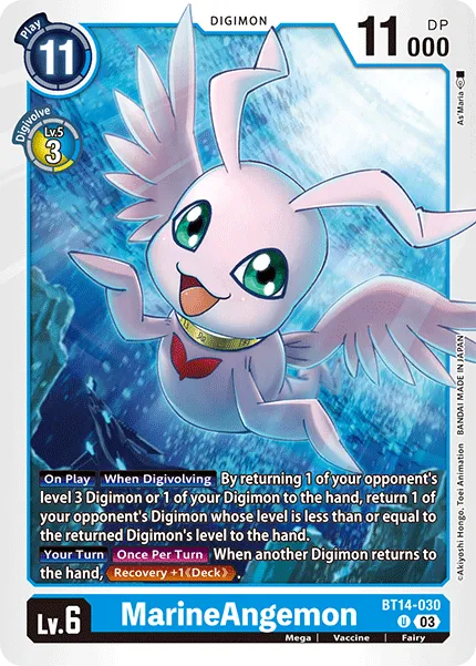 MarineAngemon (BT14-030) card