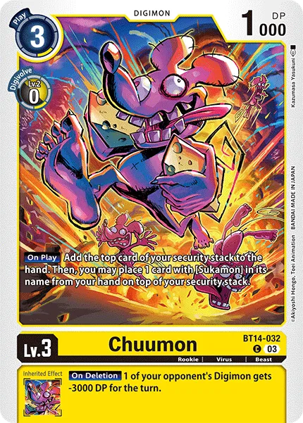 Chuumon (BT14-032) card