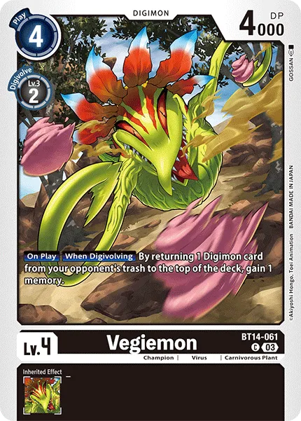 Vegiemon (BT14-061) card