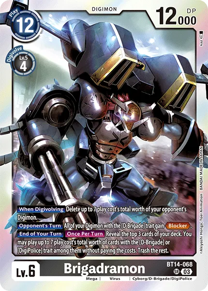 Brigadramon (BT14-068) card