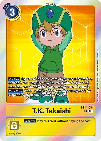 T.K. Takaishi (BT14-084) card