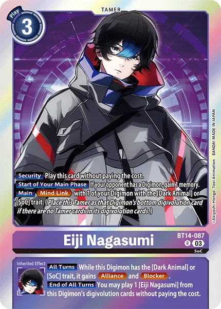 Eiji Nagasumi (BT14-087) card
