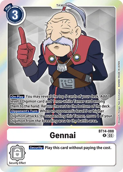Gennai (BT14-088) card