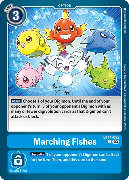 Marching Fishes (BT14-092) card