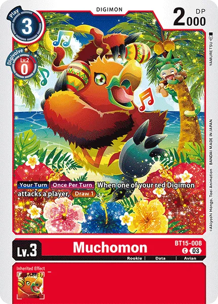 Muchomon (BT15-008) card