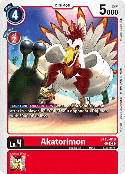 Akatorimon (BT15-010) card