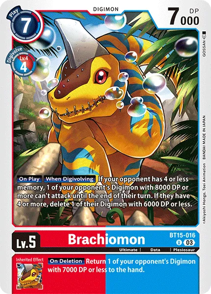 Brachiomon (BT15-016) card