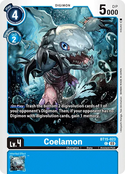 Coelamon (BT15-023) card