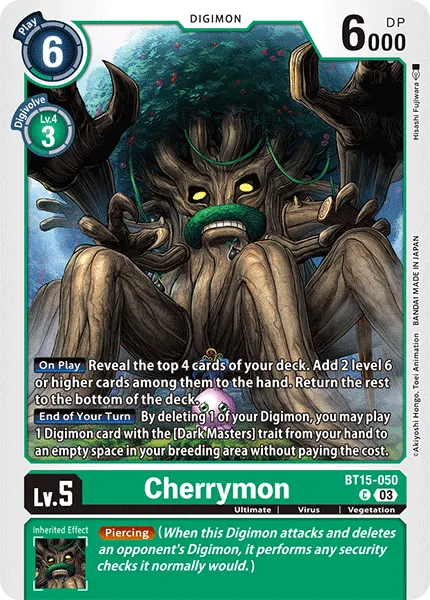 Cherrymon (BT15-050) card