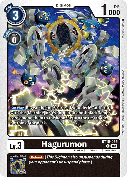 Hagurumon (BT15-055) card
