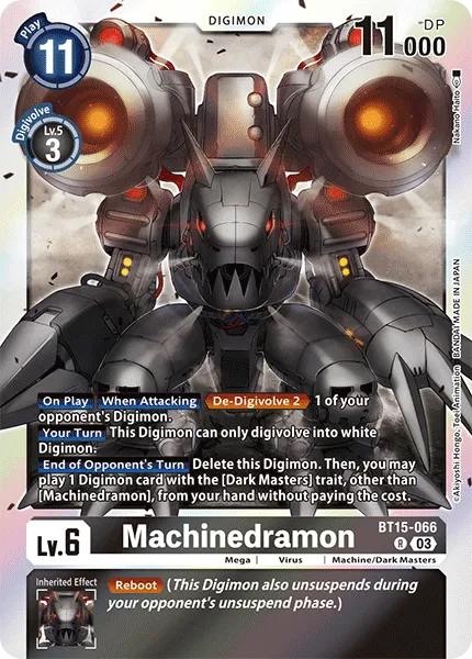 Machinedramon (BT15-066) card