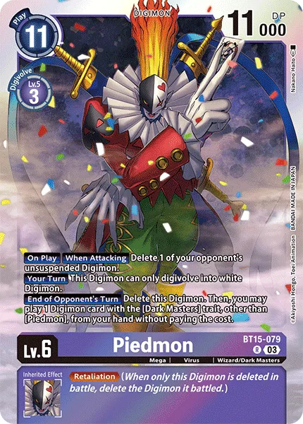 Piedmon (BT15-079) card