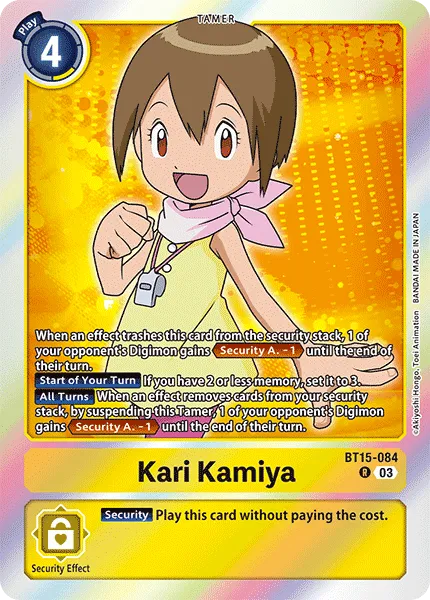 Kari Kamiya (BT15-084) card