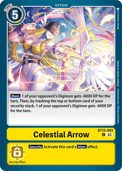Celestial Arrow (BT15-093) card