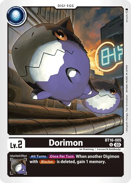 Dorimon (BT16-005) card