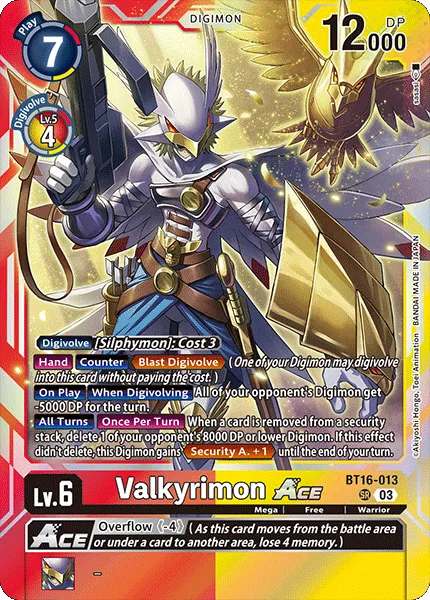 Valkyrimon (BT16-013) card